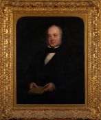 English School 19th Century,- Portrait of a Mr Waite, father of John Waite of Newlands, Frenchay,