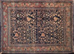 A Hamadan Rug:,