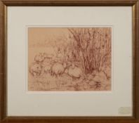 * Diana Maxwell Armfield [1882-1972]- Sheep in pasture,