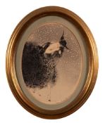 * Louis Icart [1888-1950] - Femme Fatale,:- etching with aquatint, signed in pencil,