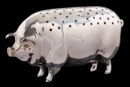 A large Edward VII silver novelty pin cushion, maker Levi & Salaman, Birmingham,