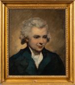 Circle of Joshua Reynolds [1723-1792]- Portrait of a young gentleman, possibly Laurence Sterne,