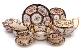 A complete Coalport tea and coffee service: of London shape,