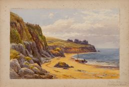 Harold Lawes [1865-1940] - Porthmeor Beach, St Ives; The Five Points, St Ives; Rosewall Hill,