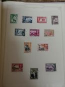 British Commonwealth Africa collection in two albums including KGVI definitives to £1: