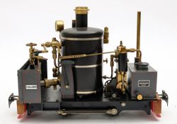 Regner (Germany) A Live steam Gauge 1 0-4-0 locomotive 'Chaloner': in original box (appears unfired,
