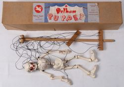 A Pelham Puppet skeleton together with instruction sheet in original box.