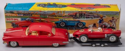 Laurie Toys (Hong Kong) Brands Hatch Special Jaguar set: Mk 10 Jaguar saloon,