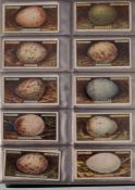 An album of sets and part sets of Ogden's cigarette cards: including 'Bird's Eggs',