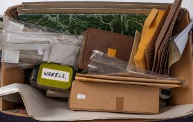 A collection of various OO/HO scale lineside building kit and accessories,