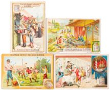 Four sets of Liebig Trade Cards, No 494 'Sports III', 1896:,