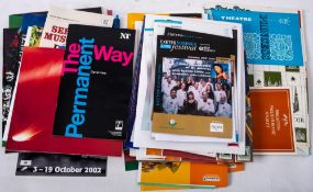 A collection of various theatre and concert programmes: including Bournemouth Symphony Orchestra,