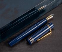 An Onoto Magna Classic Blue limited edition fountain pen: No.