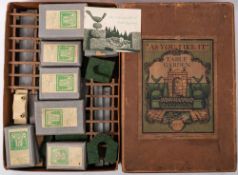 A rare early 20th century 'As You Like It' Table Garden 'Set B' by Table Gardens, Croydon, Surrey.