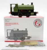 Minerva Model O gauge E Class Peckett 0-4-0 Saddle tank locomotive: with instruction and unused