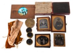 A 19th century magic lantern slide 'Waterloo Bridge,