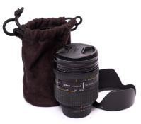 A Nikon 24-85mm f2.8-f4 D series AF lens.