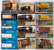 Airfix and others. A group of OO/HO scale goods wagon kits: (contents unchecked for completeness).