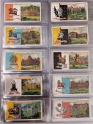 An album of sets and part sets of Players cigarette cards: including 'Army Life', 'Arms & Armour',