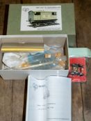 GP Models O gauge LNER/GCR 15 ton Goods Brake Van kit: with instructions in original box (contents