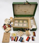 Five albums of Kensitas Silk Flowers: comprising two small and three medium size sets,