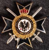 A WWI Prussian Veteran Combatants 1914-1918 Commemorative Cross: in box of issue.