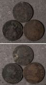 A quantity of British copper coinage including evasions:.