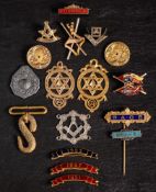 A quantity of miscellaneous Masonic badges,