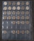 A collection of florins: including 1892, 1903, 1925 and later with some higher grade.