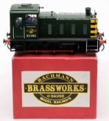 Brassworks Bachmann (SanCheng China) O gauge Class 03 0-6-0 Diesel Electric Shunter: BR green, No.