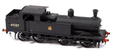 A kit built O gauge model of a BR N5/2 0-6-2T locomotive No 69287: black.