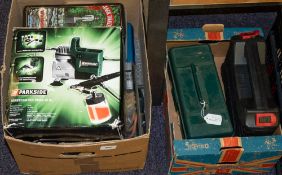 A collection of various modelling tools and accessories: (a lot)