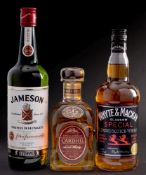 A bottle of Cardhu Single Malt Whisky,