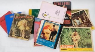 A set of seven American lobby cards for 'Jaguar featuring Sabu': together with a single sheet