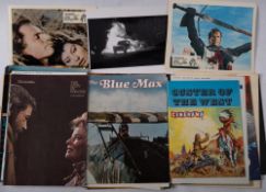 A collection of various souvenir film programmes: Including 'The Longest Day', 'Custer Of The West',