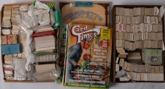 An accumulation of cigarette and trade cards: including Brooke Bond, Black Cat etc.