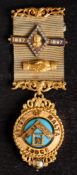 A Victorian 18ct gold 'Union of Malta Lodge No.