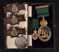 An Indian Volunteer Forces Officer's Decoration ''Lt S J Stephens Kolar Gold Field Battalion (AFI)'