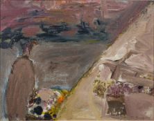 * Margaret Gregory [1927-2011]- Studio Language; artist in an interior,:- signed bottom right,