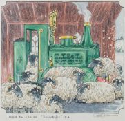 * Peter Firmin [1928-2018]- IVOR the ENGINE, 'Snowdrifts' P.