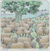 * Peter Firmin [1928-2018]- 'Nos Da',:- signed and inscribed 'for Griff' pen,