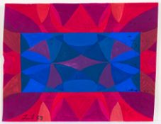 * Terry Frost [1915-2003] - Abstract; Blue, Red,