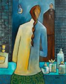 * Xavier Hortala [Contemporary]- Dressing Room; Cendrillon; Petite Dame,:- three, signed,
