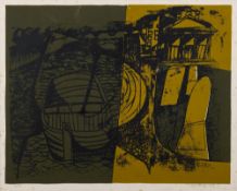 * Reginald James Lloyd [1926-2020]- Figure drawing,:- signed and dated 1969 mixed media, 45 x 30cm,