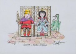 * Peter Firmin [1928-2018]- Noggin & Nooka; This is the Castle of Noggin the Nog; Grolliffe;