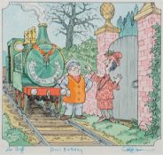 * Peter Firmin [1928-2018]- Ivor's Birthday,:- signed and inscribed 'for Griff' pen,