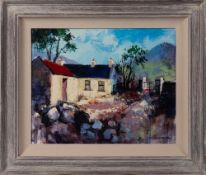 * Dennis Orme Shaw [b.1944]- Cottage & Cowshed near Spelga Dam, Co.
