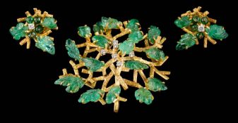 An 18ct gold,