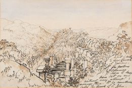 Walter John 'Bishop' Trower [c.1805-1877]- The Low Church at Ephesus....