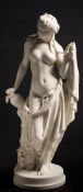 A Minton parian figure of Ondine after J.B.
